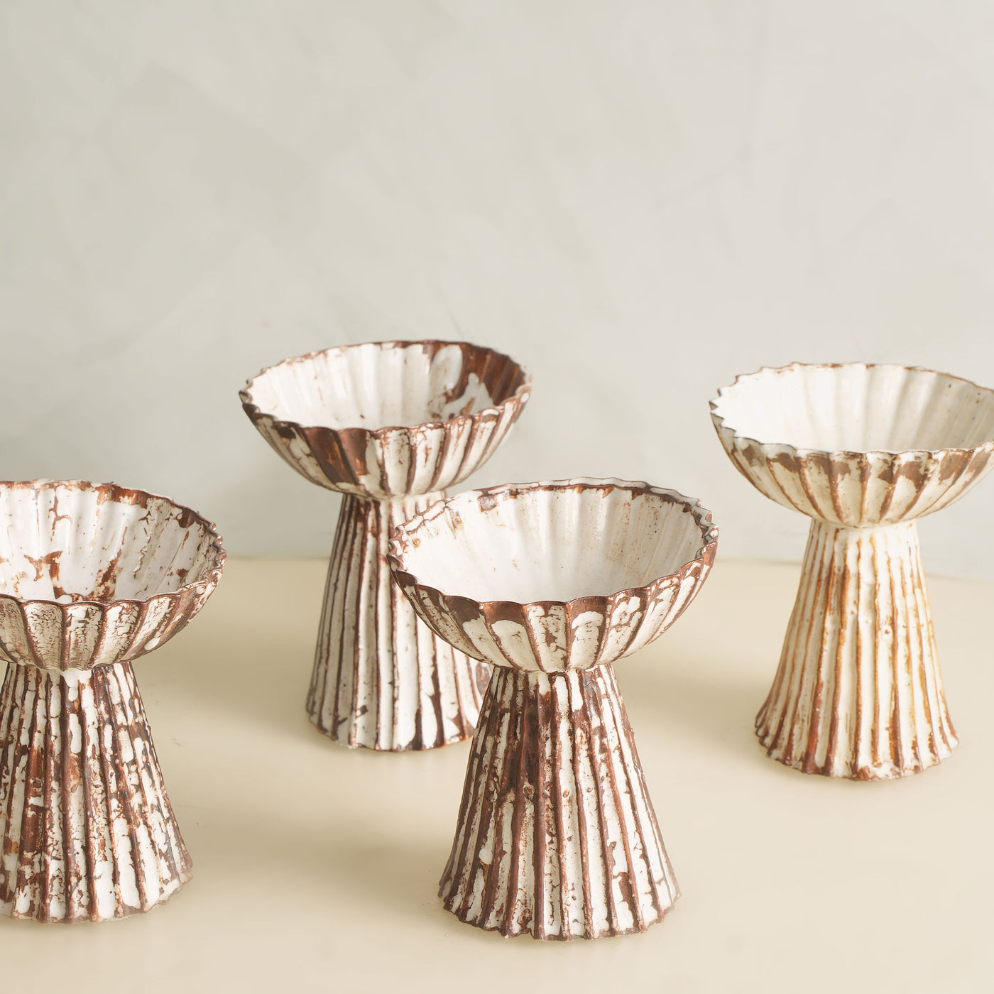 Ceramic Champagne Coupe