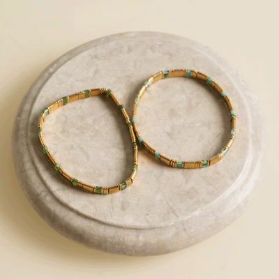 studio love letter bracelets