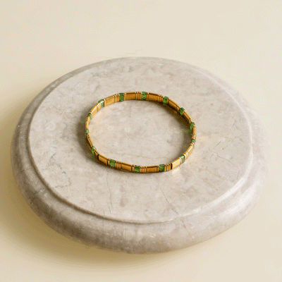 gold bracelets duo studio love letter