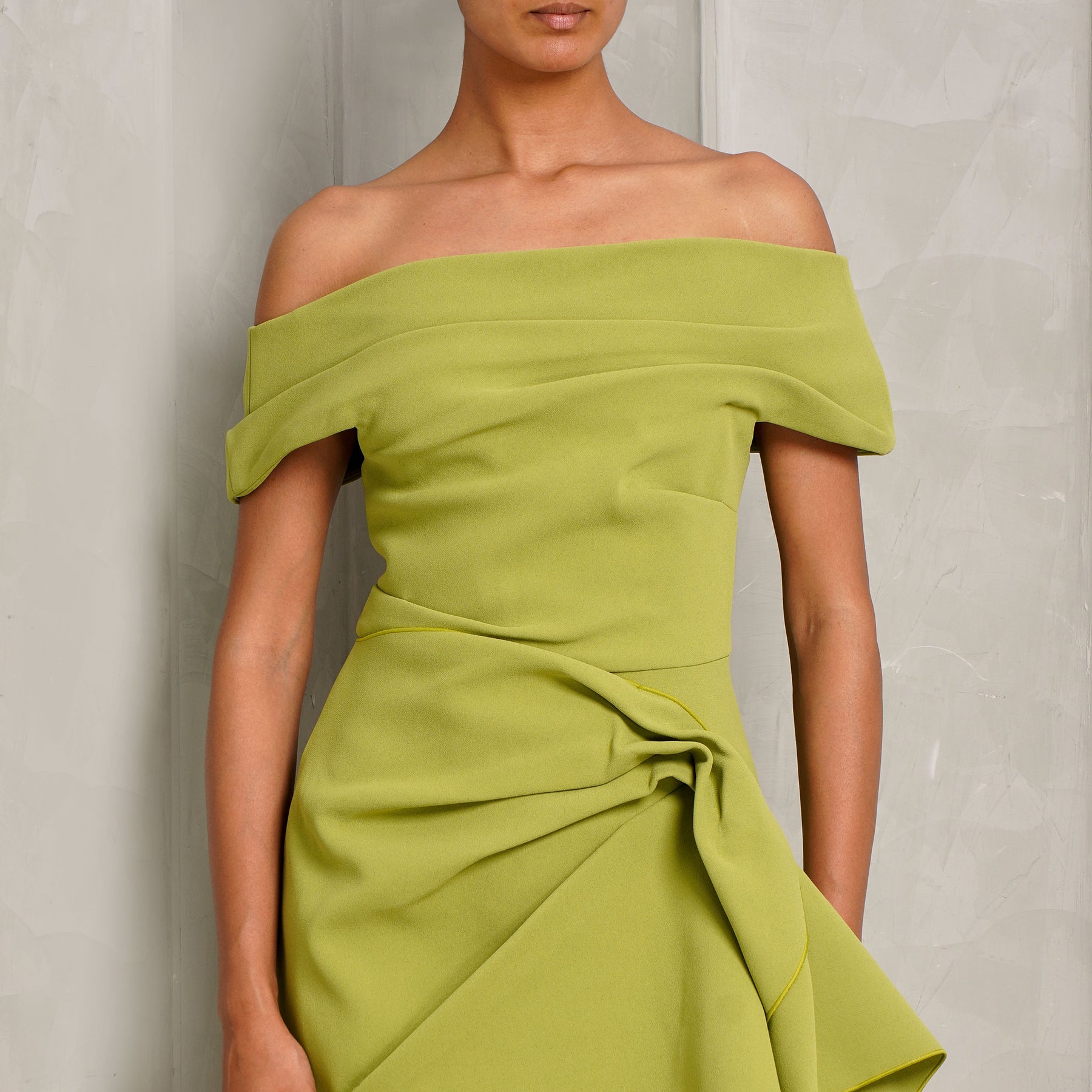 Off-Shoulder Mersham Mini Dress | Acler | Le Mill Off-Shoulder Mersham Mini Dress | Acler | Le Mill