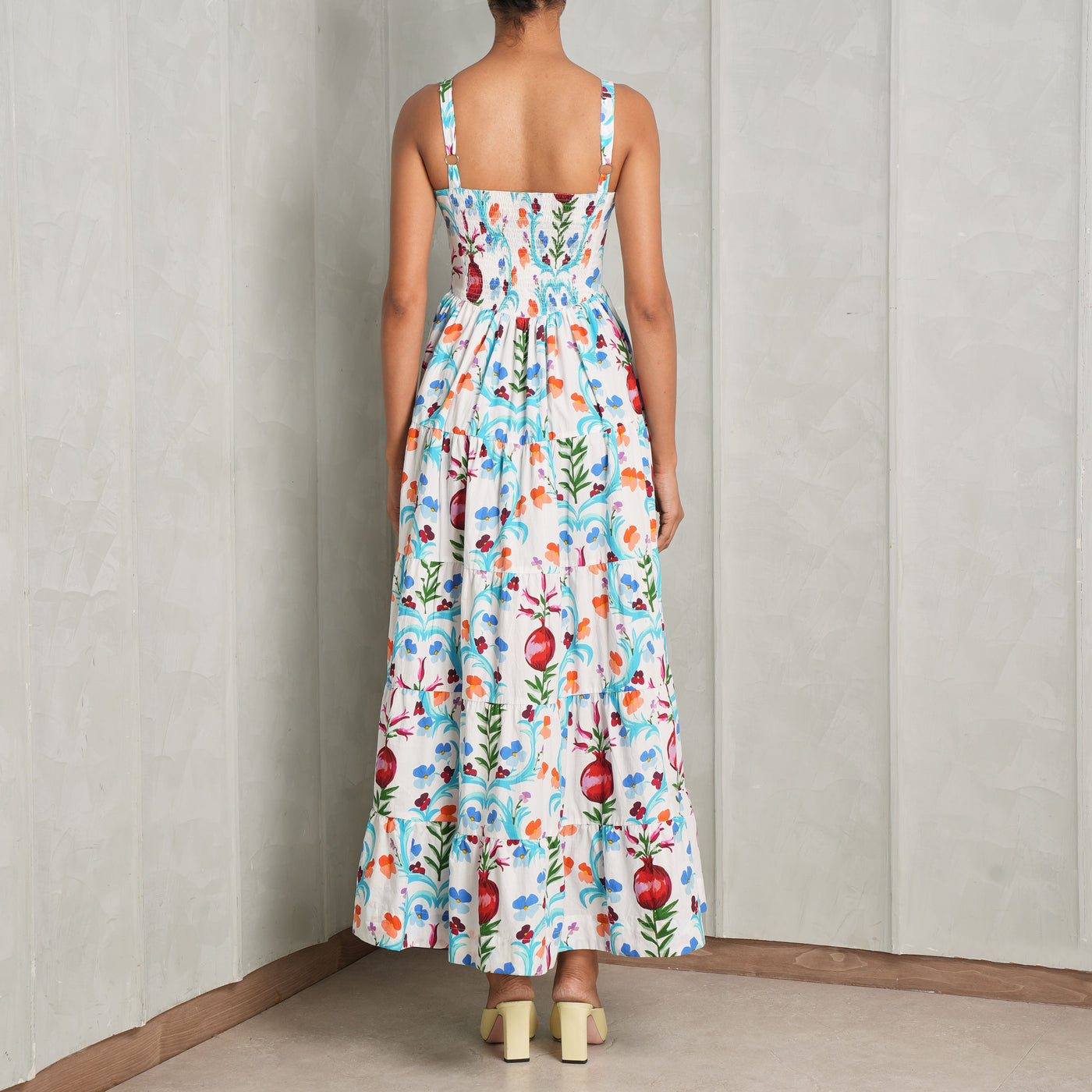 Pomegranate Print Dress