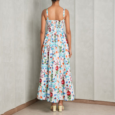 Pomegranate Print Dress