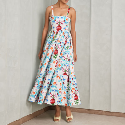 Pomegranate Print Dress