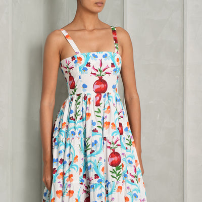 Pomegranate Print Dress