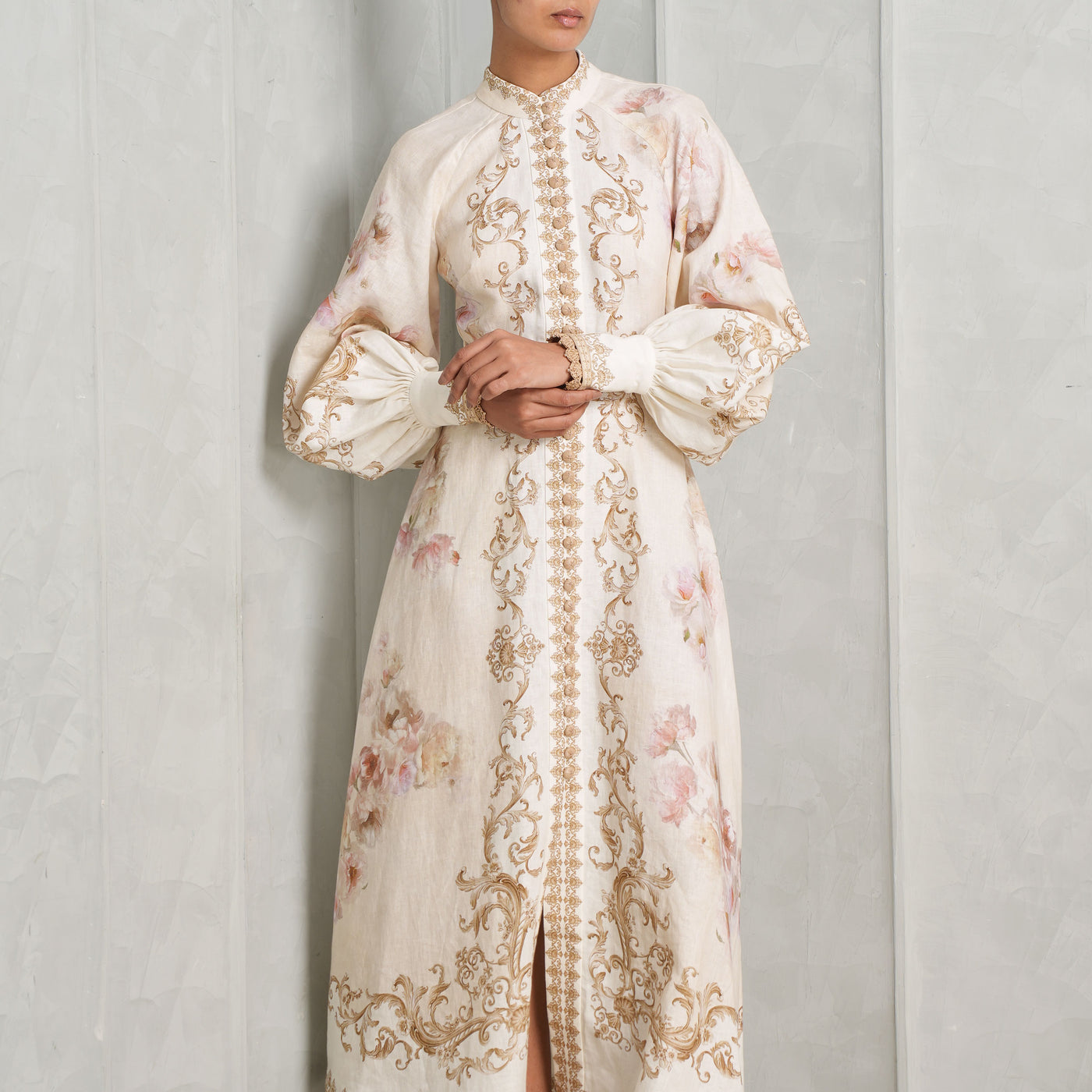 peony hypnotic midi dress 