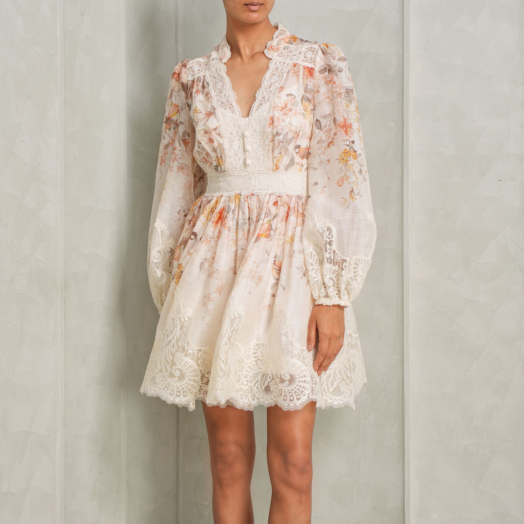 Luna Lace Lantern Dress | Le Mill | Zimmermann Luna Lace Lantern Dress | Le Mill | Zimmermann