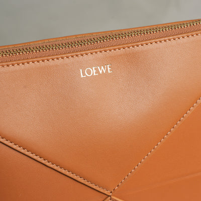 LOEWE Puzzle Fold Pouch brown bag