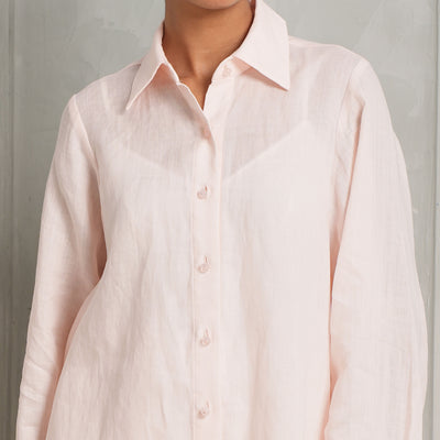 Zimmermann Pink Crush Oversized Shirt