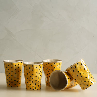 Crushed Polka Tumbler