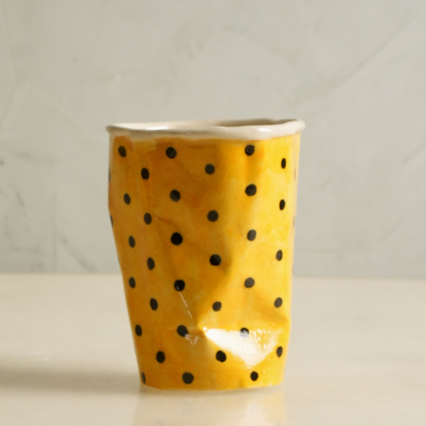 Crushed Polka Tumbler