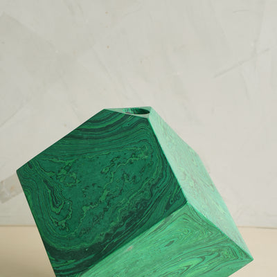 Resin Cube Vase