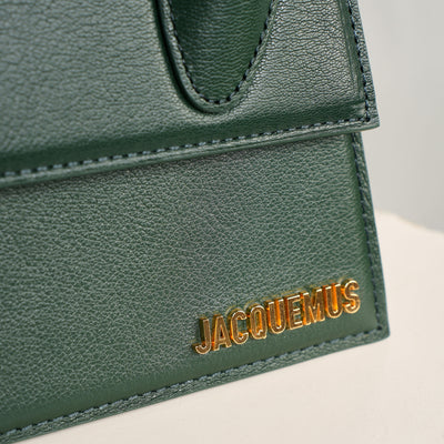 JACQUEMUS green Le Chiquito Moyen Bag