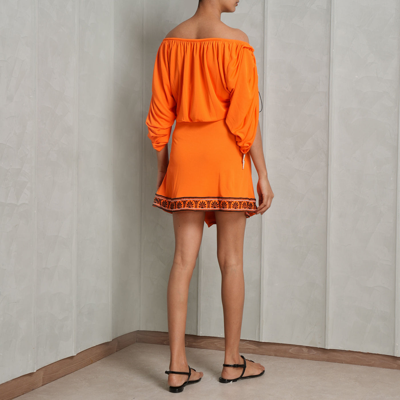 Buy Short Printed Hemline Dress Online | Rabanne