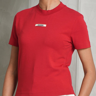 Jacquemus Gros Grain T shirt round neck