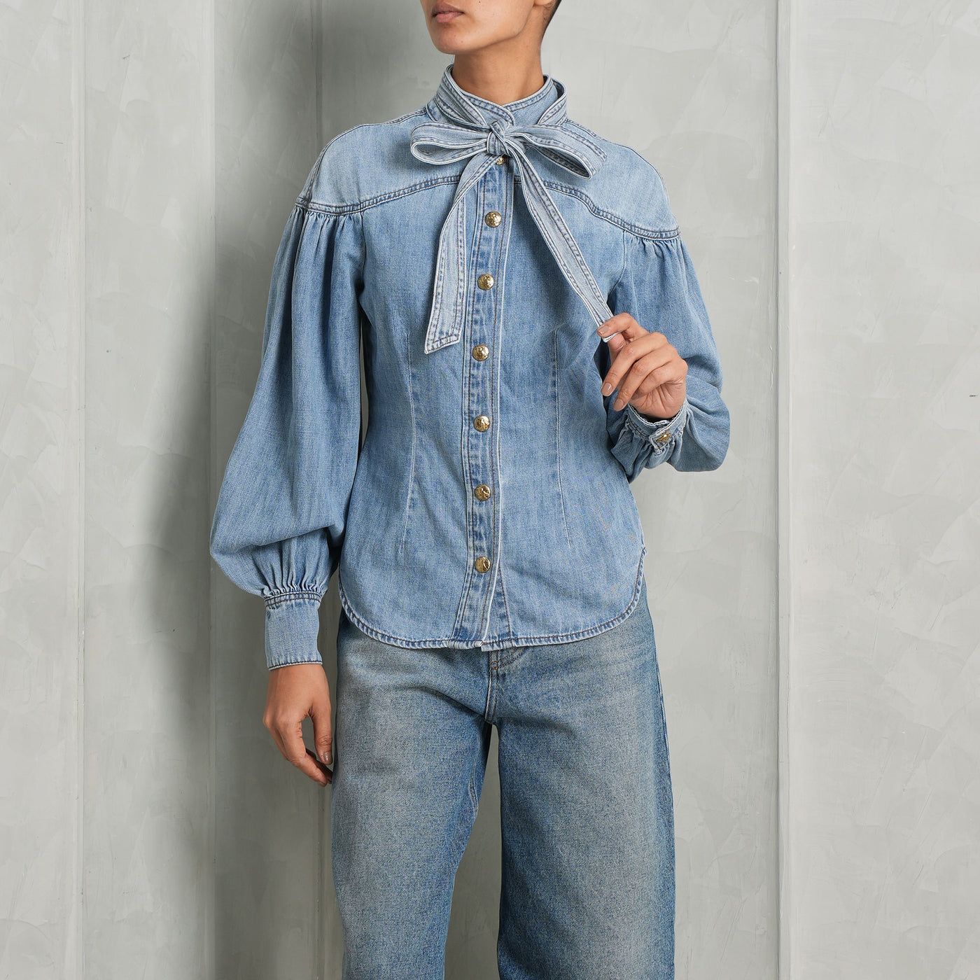 bow tie blouses zimmermann le mill