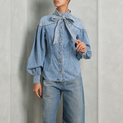 bow tie blouses zimmermann le mill