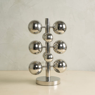 Medium Dna Silver Candle Stand