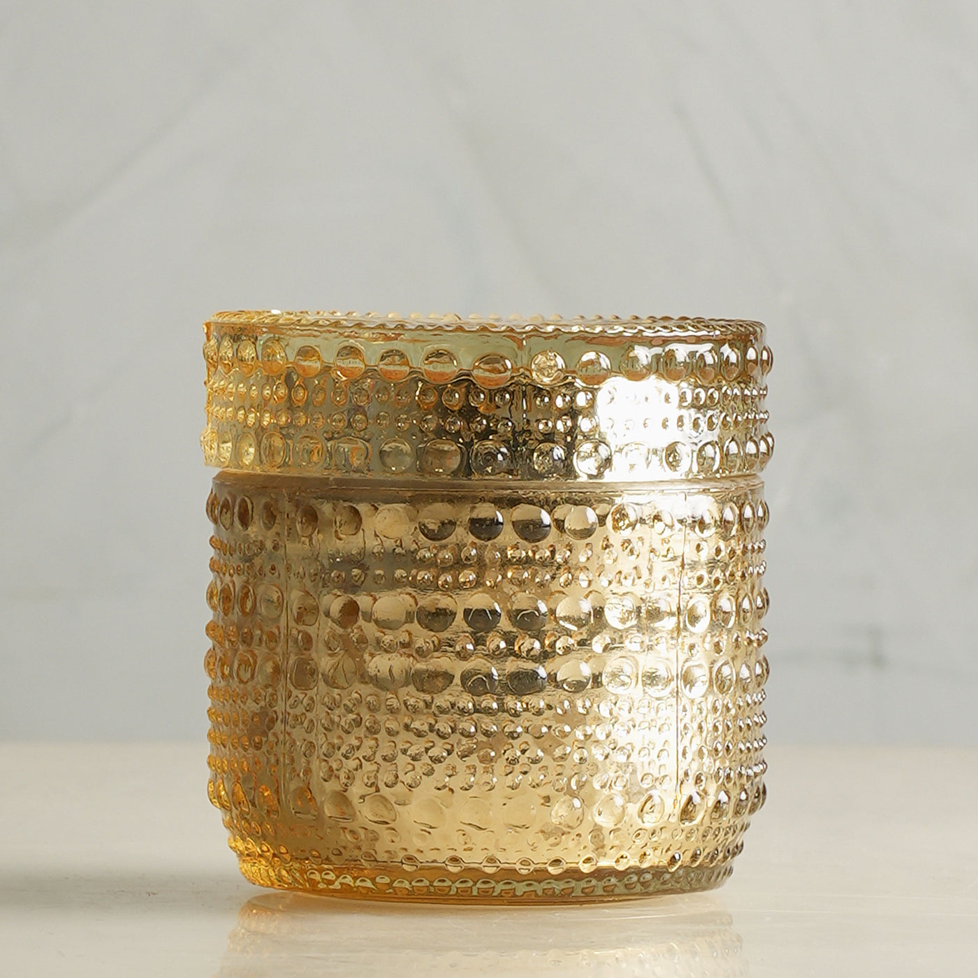Doft Candles Diffuser & Trinket Jar Golden - Begramot