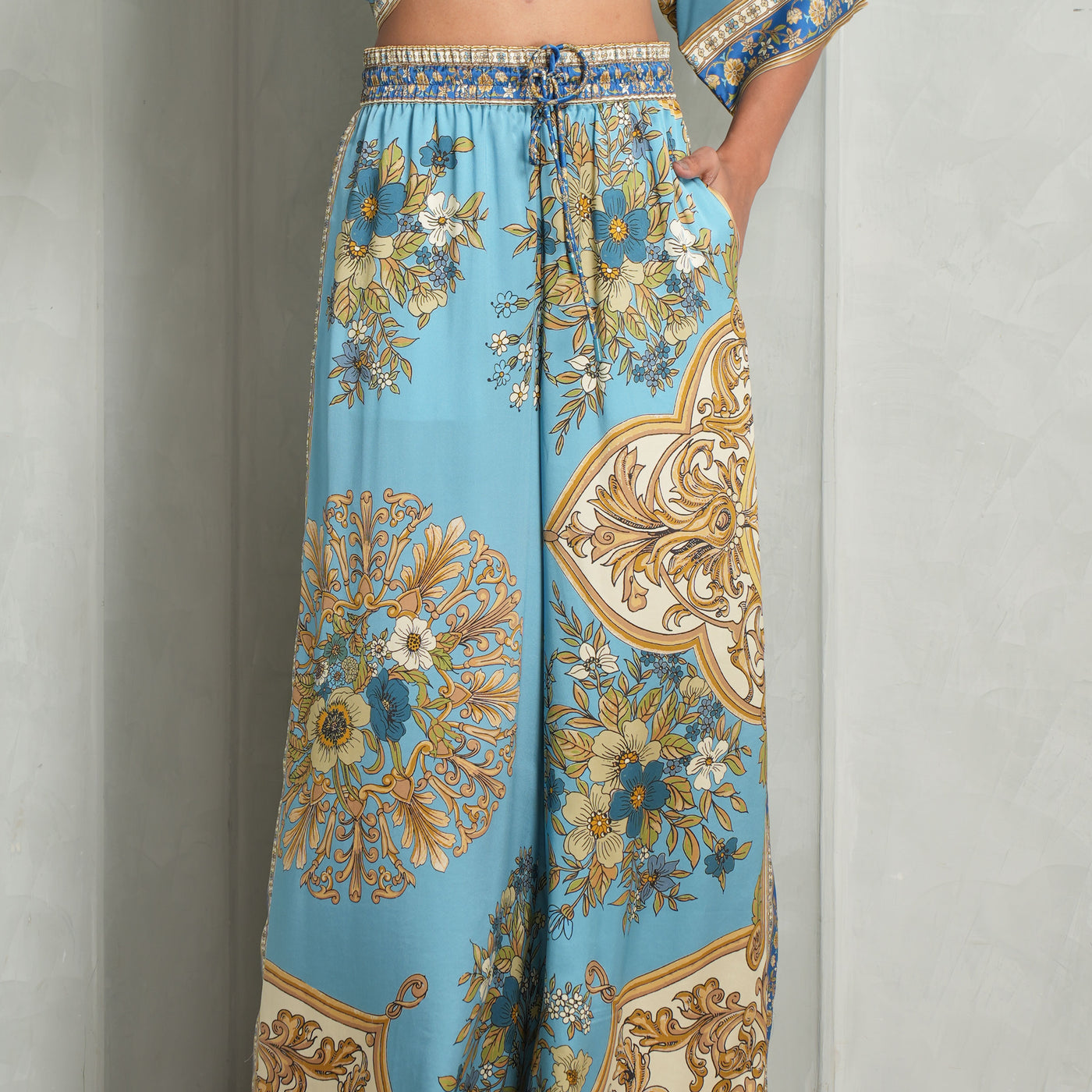 Floral pants by Alémais 