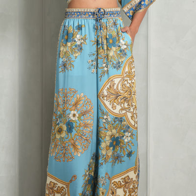 Floral pants by Alémais 