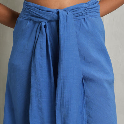 Wide-Leg Knotted Pants