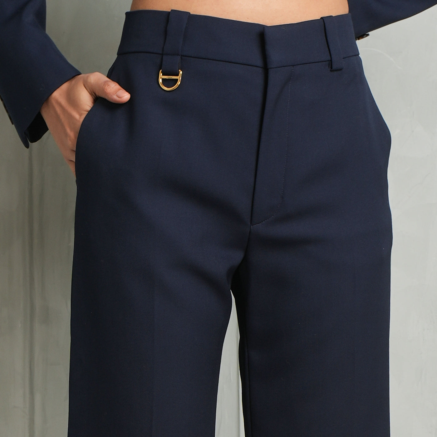 Chloé Tailored Trousers Straight Fit