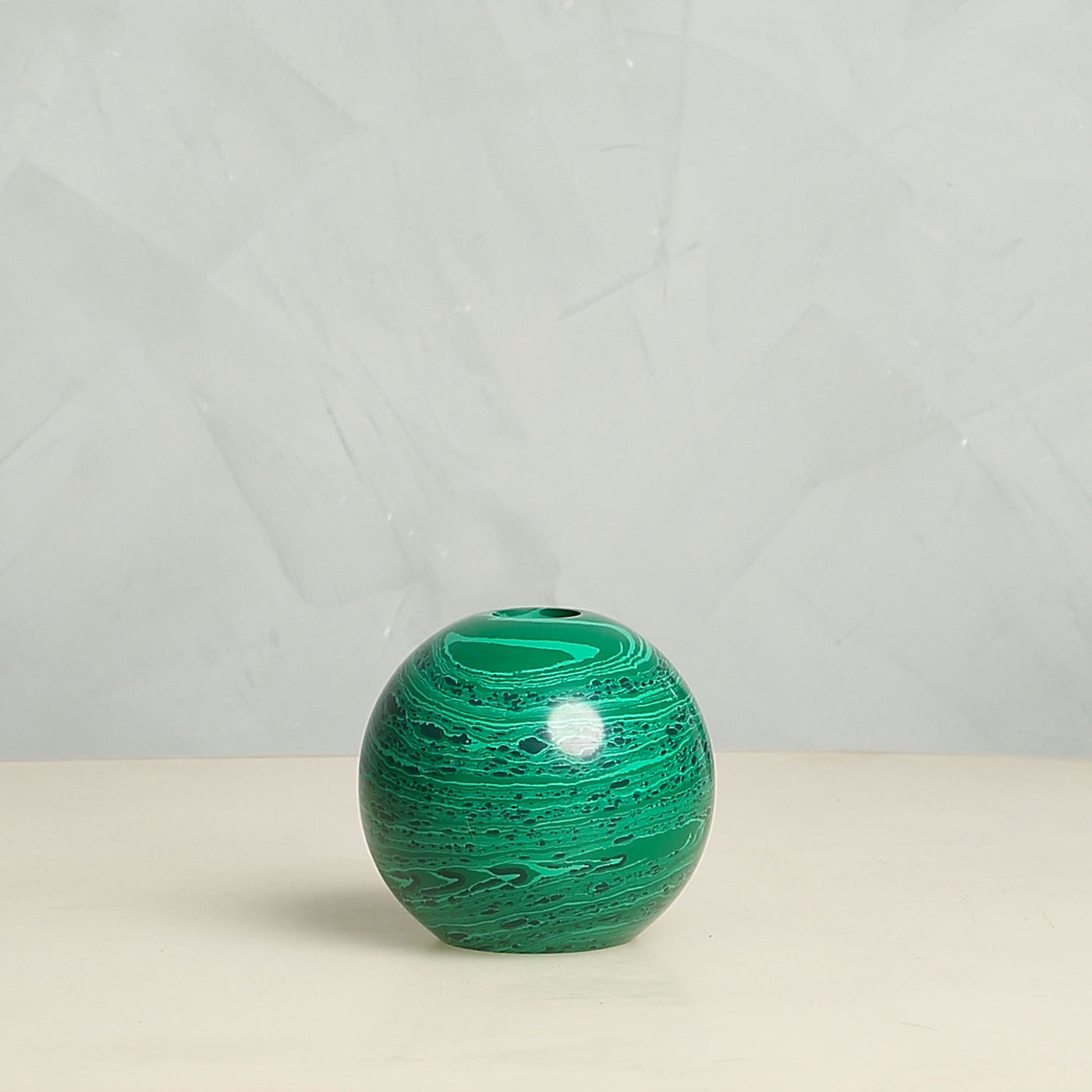 Green Single Ball Candle Stand
