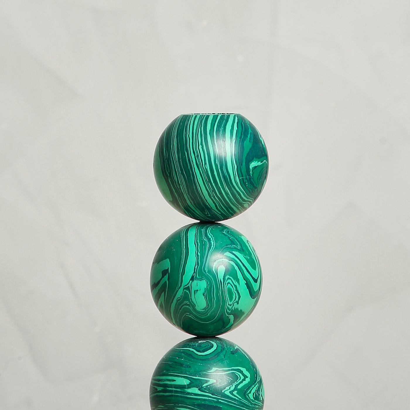 Green Malechite Candle Stand