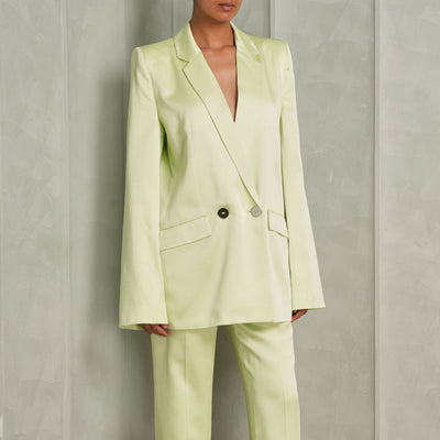 GALVAN Boyfriend blazer full sleeves green 