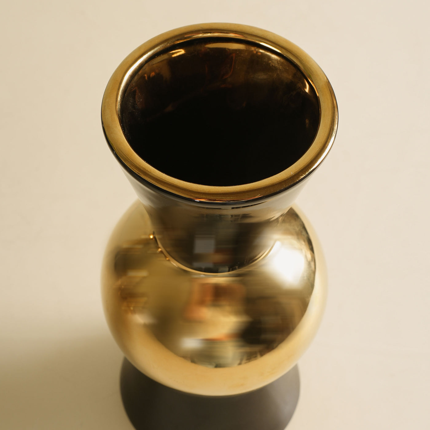 Gold Ceramic Vase