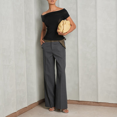 Stripe Doeskin Pants