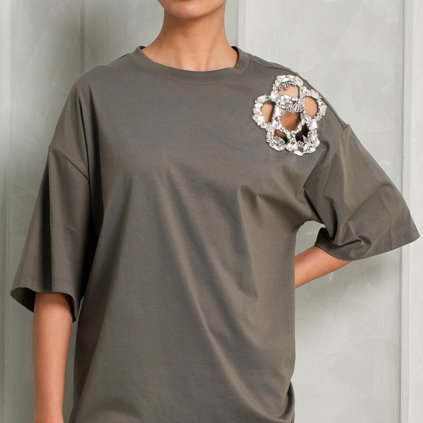grey t-shirt by area at le mill