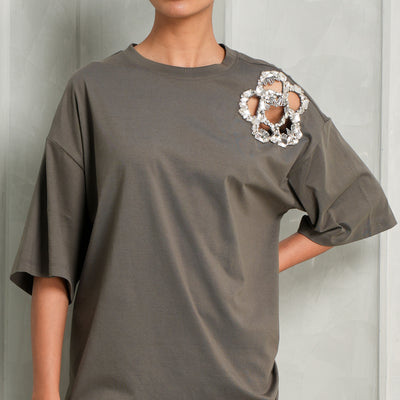 grey t-shirt by area at le mill