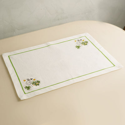 floral placemats le mill