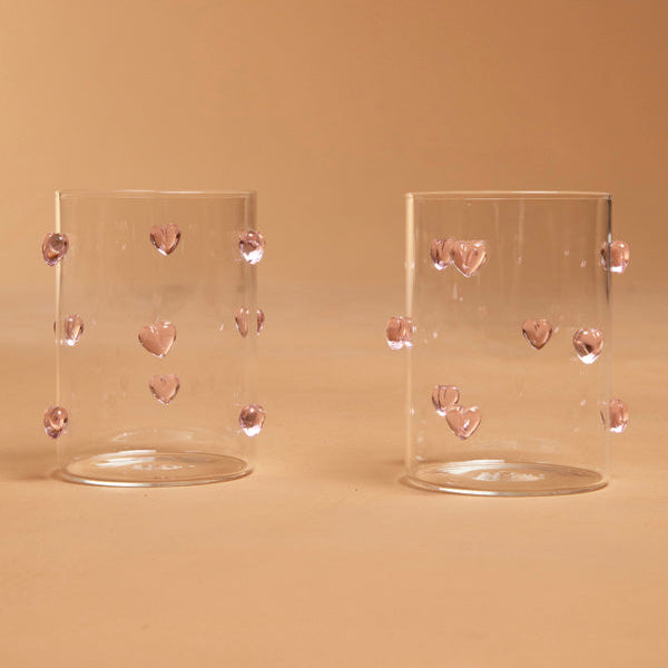 pink heart glasses by Ecru at Le Mill