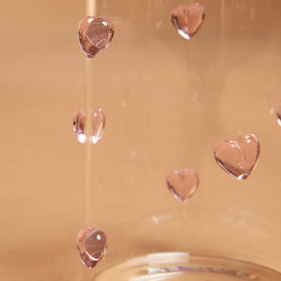 pink tumbler glasses