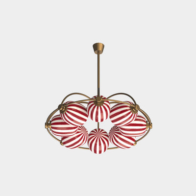 Umbrella Bullseye Chandelier