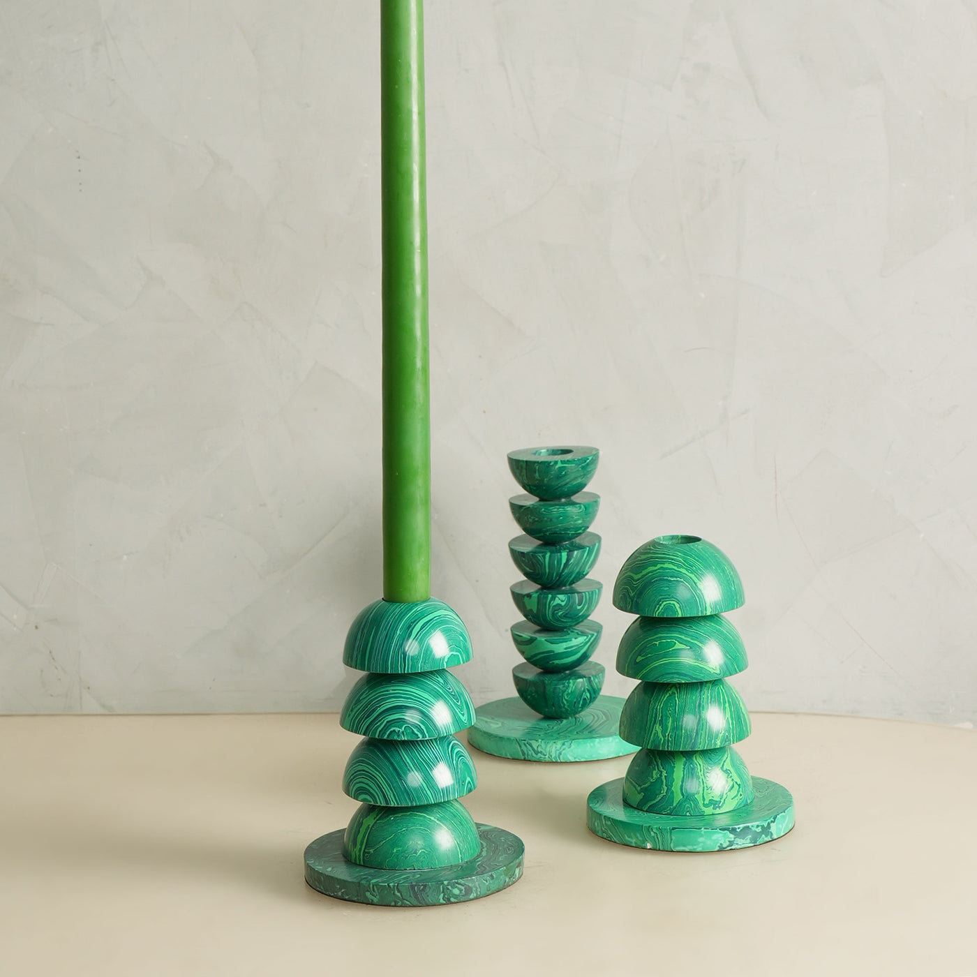 Half Ball Semi Candle Stand