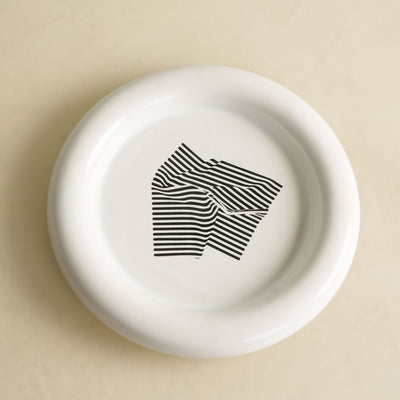 Black Holiday Pasta Plate