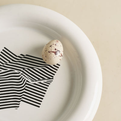 Black Holiday Pasta Plate