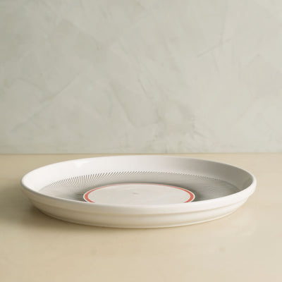 Radial Holiday Dinner Plate