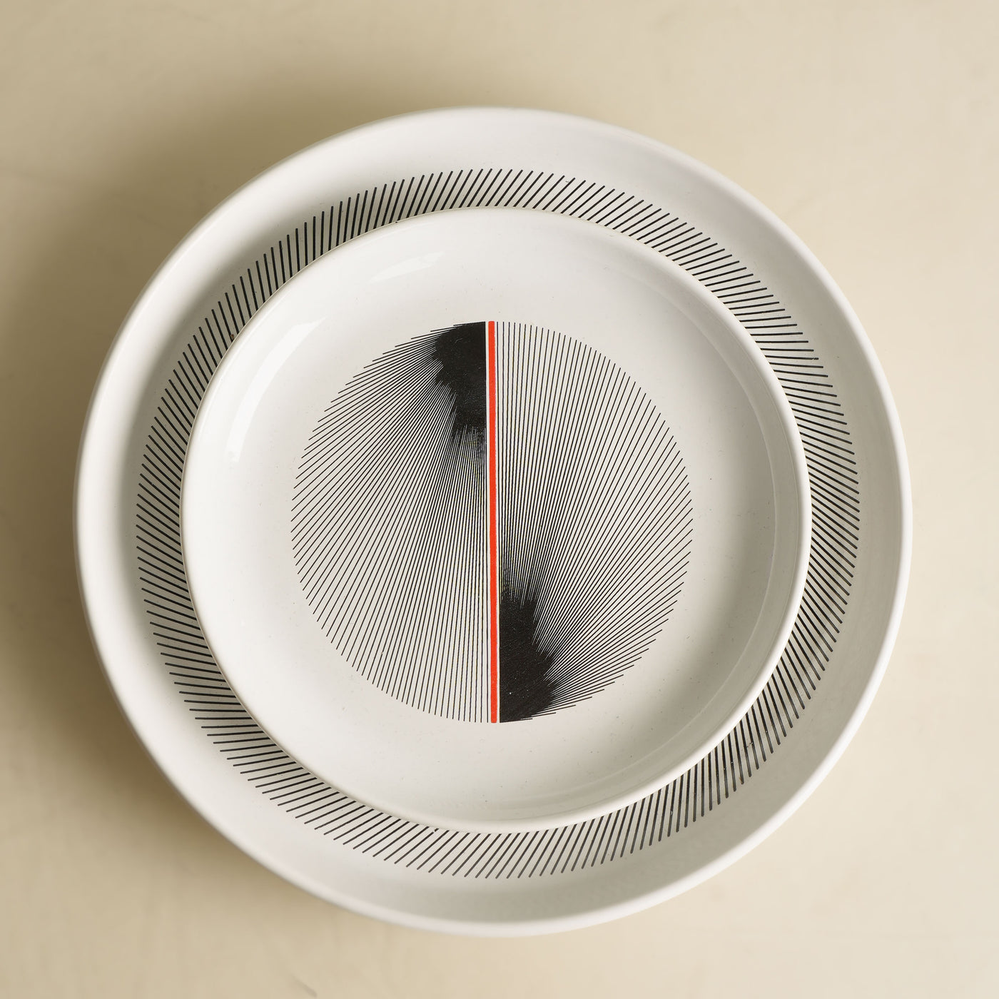 Radial Holiday Side Plate