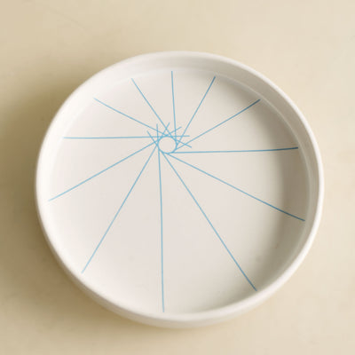 Blue Constellation Holiday Plate