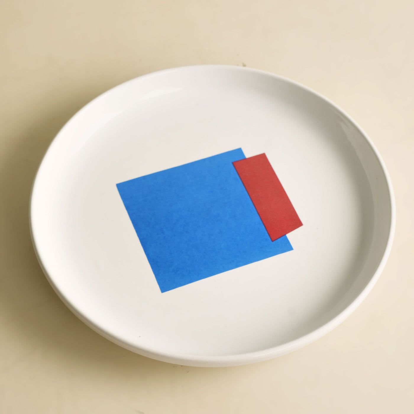 Collage Holiday Dinner Plate