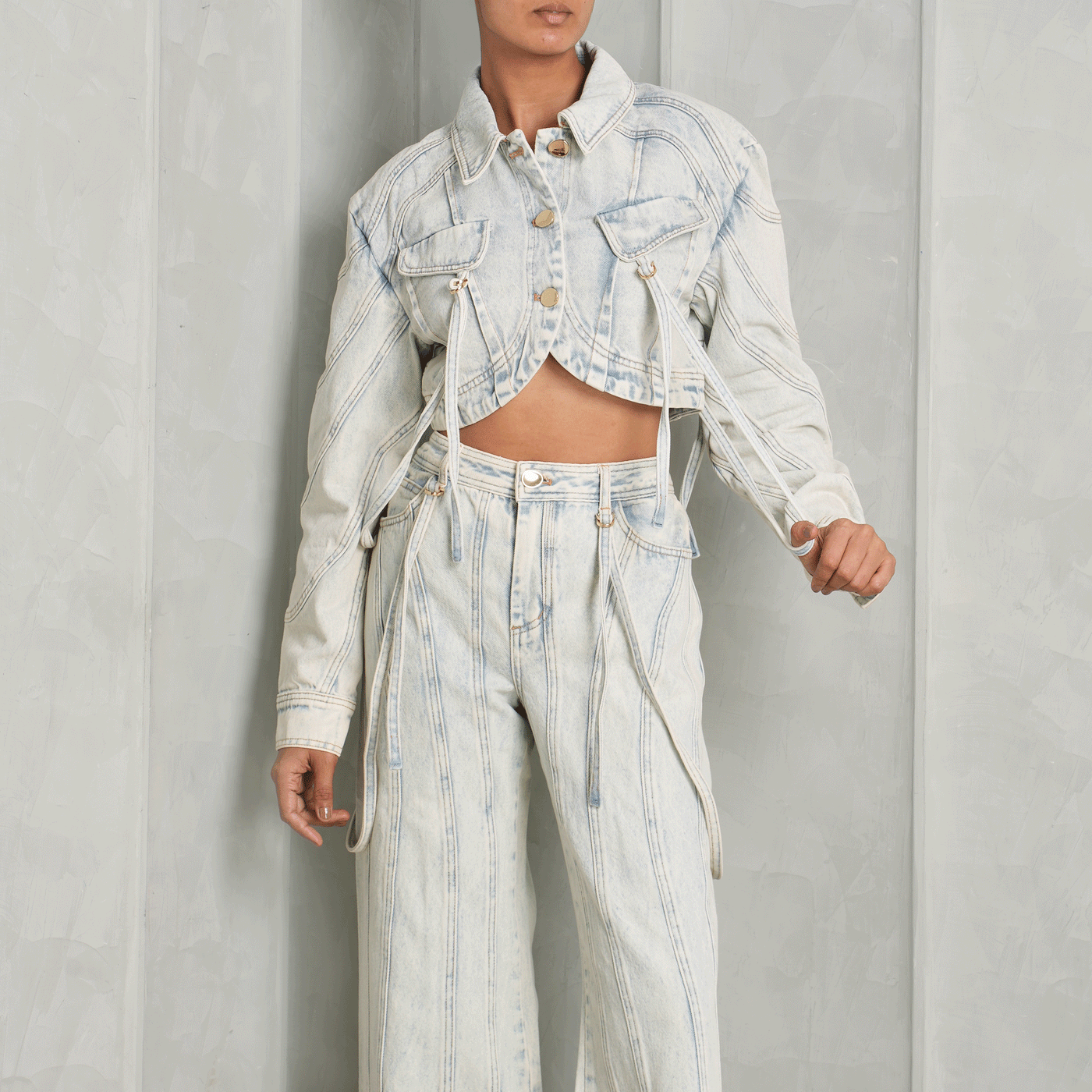 Acler Denim Jacket at Le Mill 