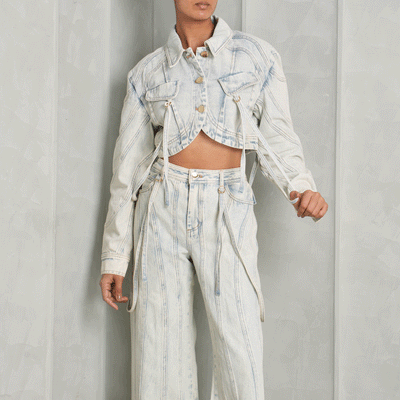 Acler Denim Jacket at Le Mill 