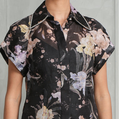 ZIMMERMAN Eden Fitted Blouse floral