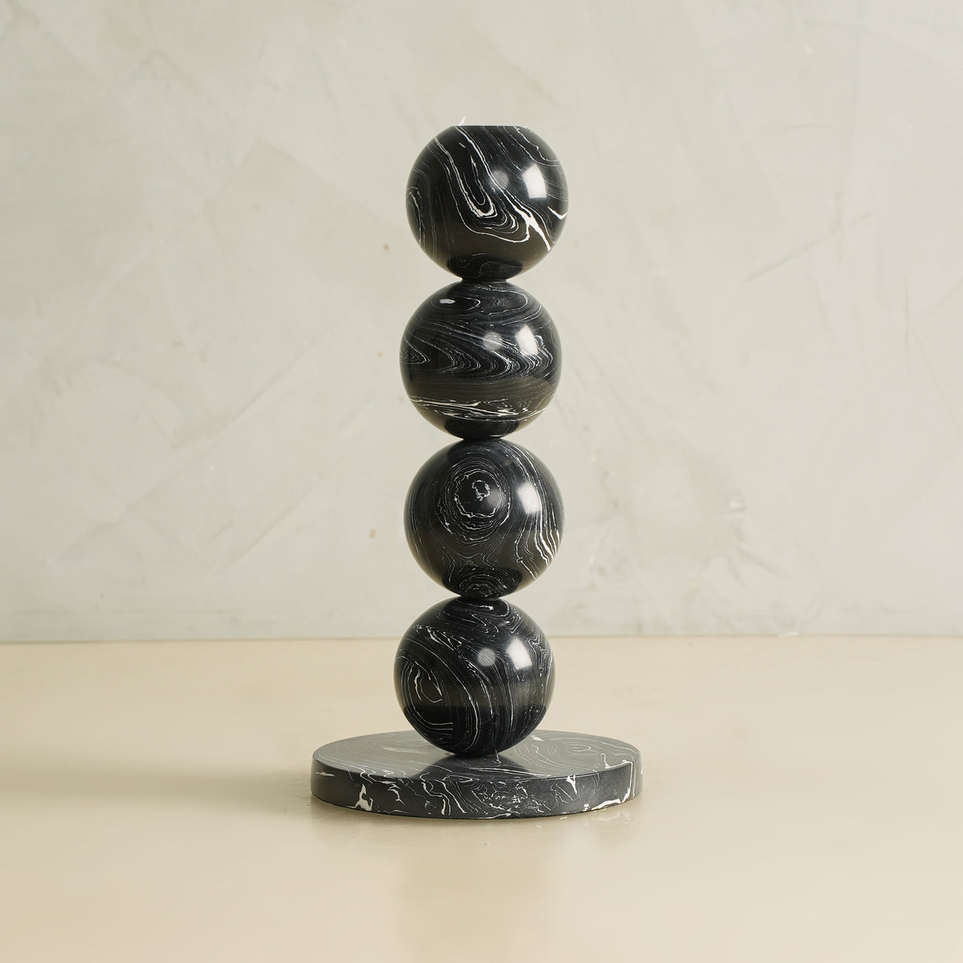 Italian Black Candle Stand