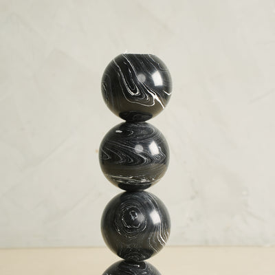 Italian Black Candle Stand