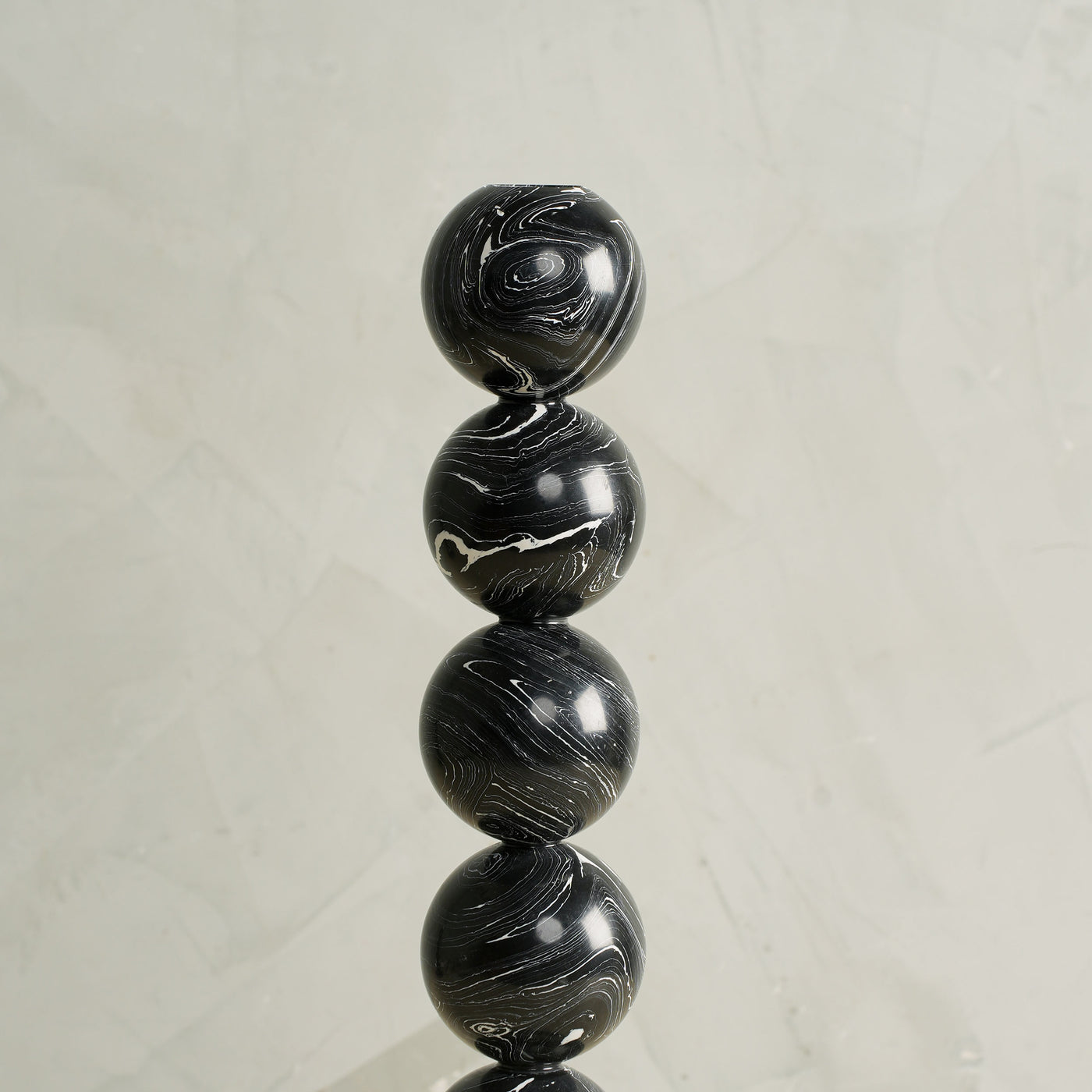 Italian Black Candle Stand